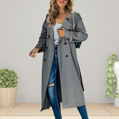 Ladies Classic Waterproof Spring Coat - Vossary