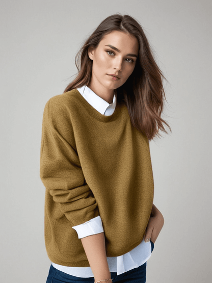 Soft Crew Neck Winter Sweater
