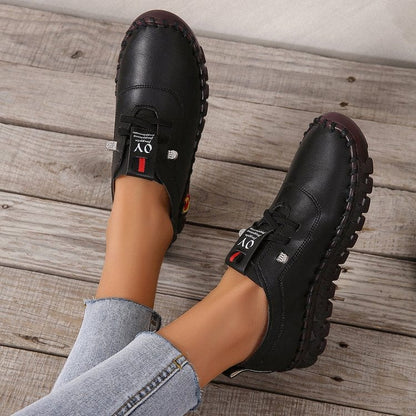 Soft Leather Moccasin Shoes for Men Women