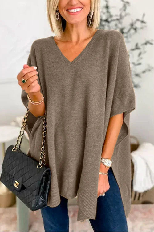 Cozy Women's Open Front Sweater Top
