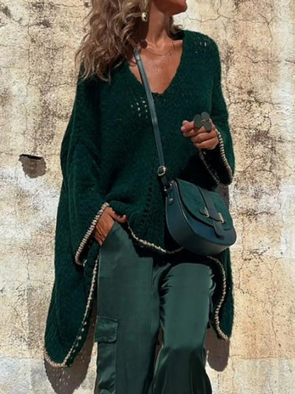 Bold V-Neck Tall Sweater