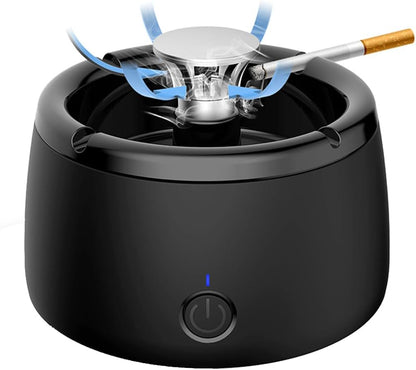 Odorless Ashtray with Advanced Air Cleaner Triple Filter - Luxicro