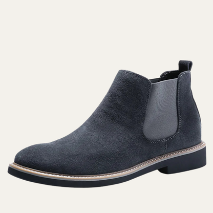 Stylish Men's Suede Chelsea Ankle Boots