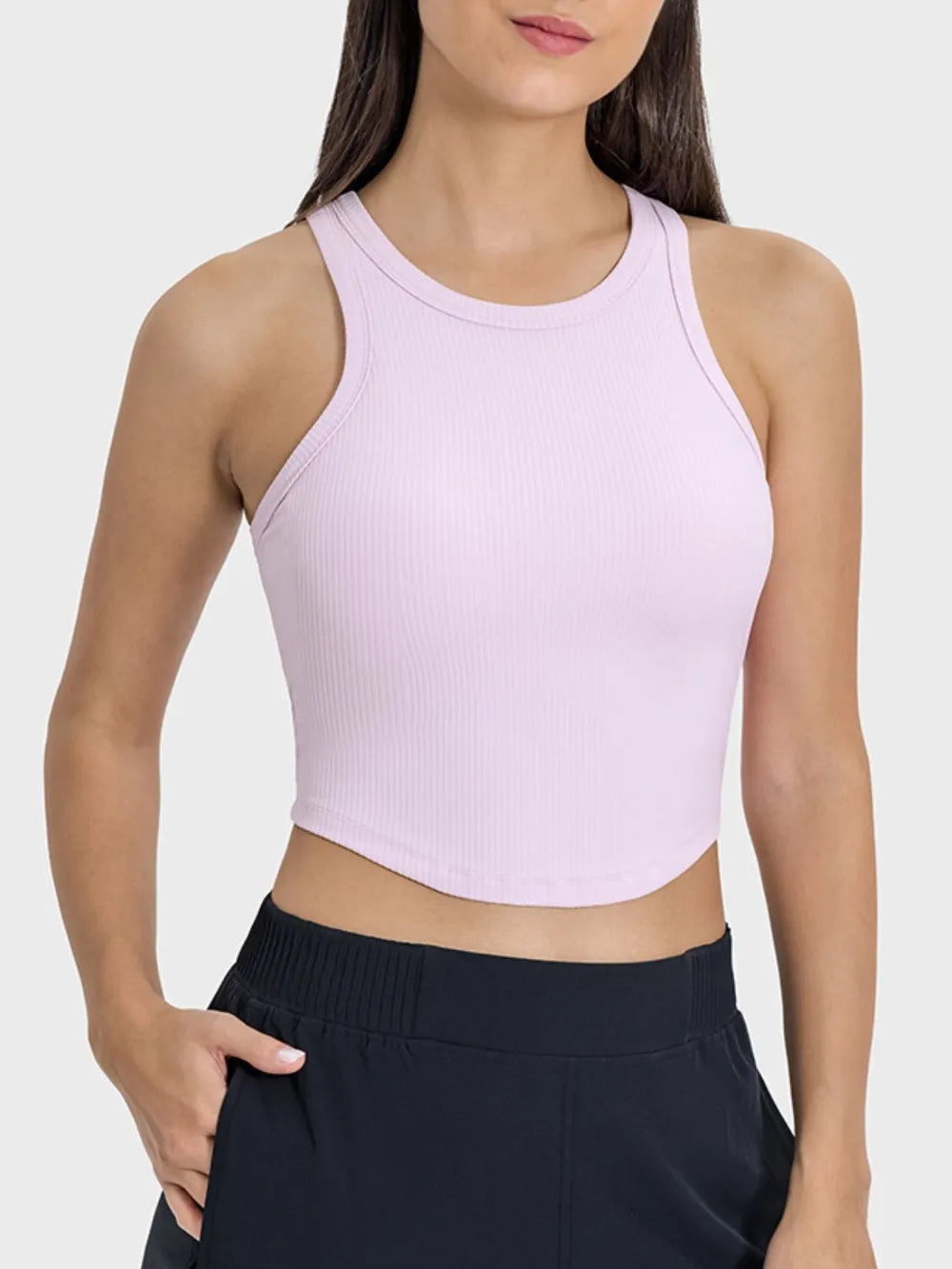 Comfortable Fit Sports Racerback Tank Top