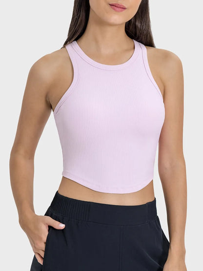 Comfortable Fit Sports Racerback Tank Top