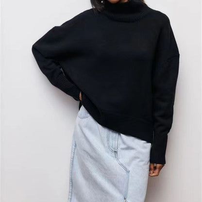 Warm Comfortable Oversized Women's Pullover Sweater