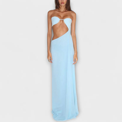 Elegant Sleeveless Formal Maxi Dress for Women