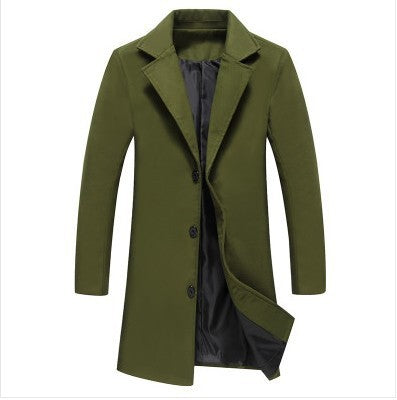 Classic Mens Wool Blend Coat