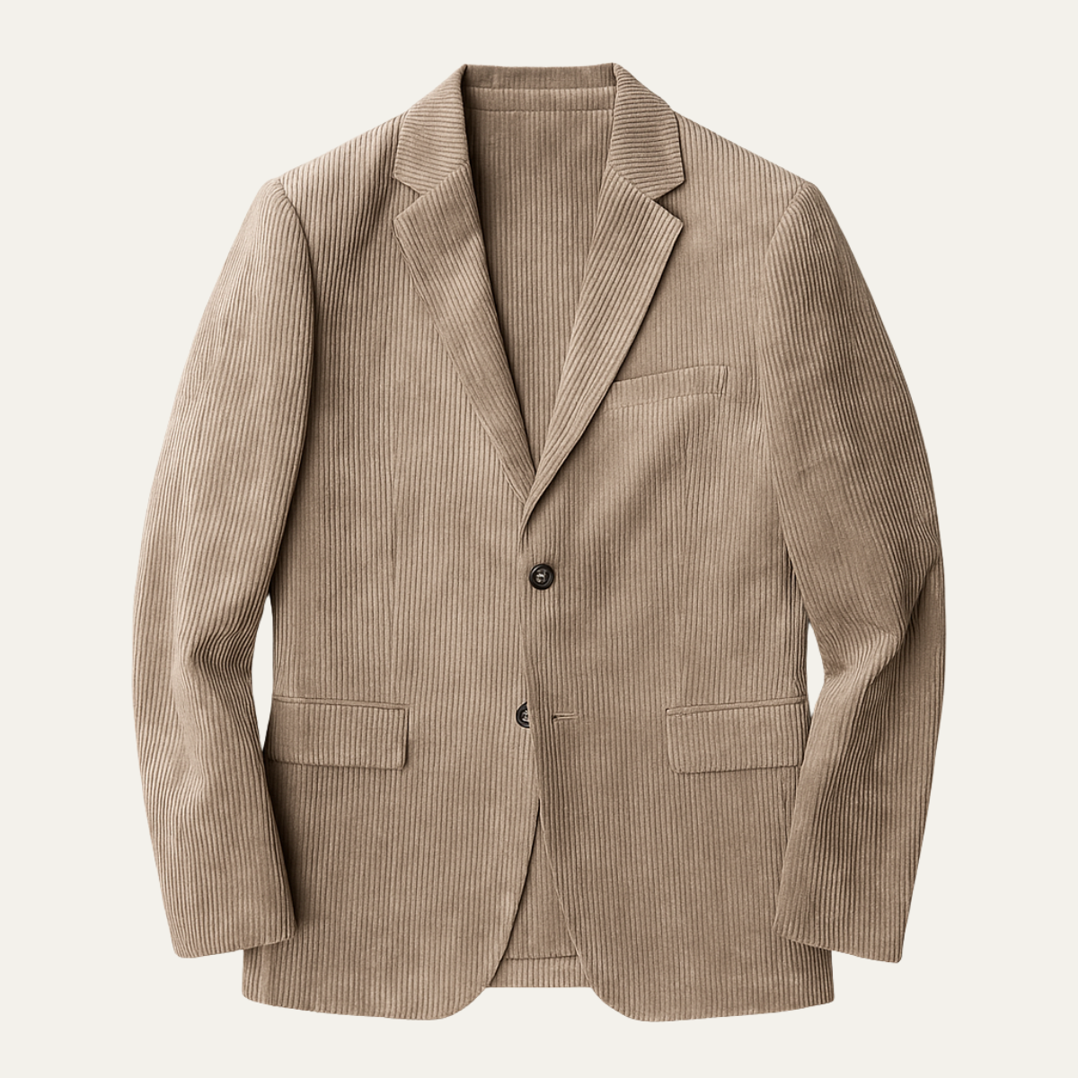 Classic Men's Cotton Blazer Jacket - Vossary