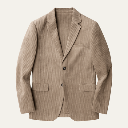 Classic Men's Cotton Blazer Jacket - Vossary