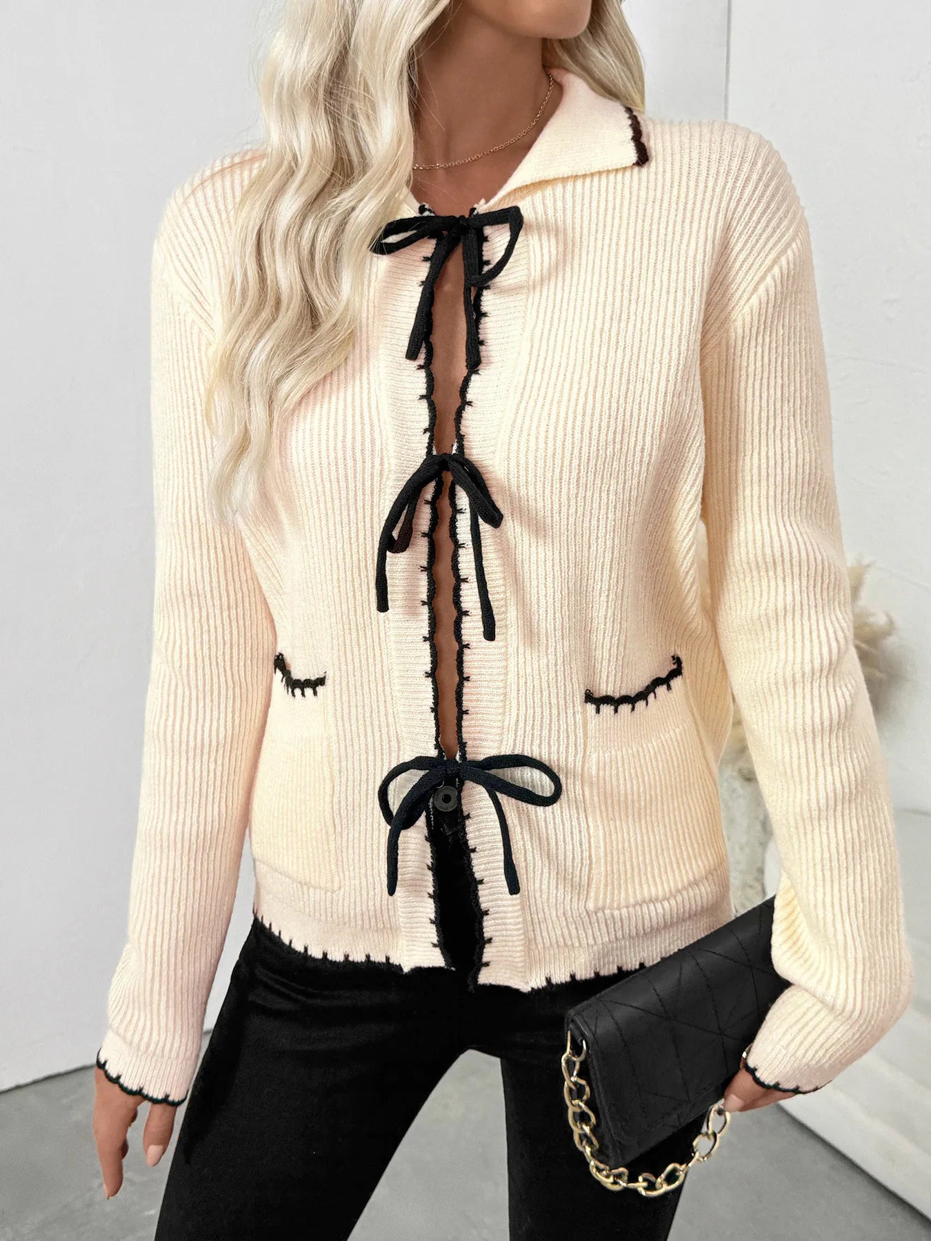 Open Front Cozy Long Cardigan - EasyApparels