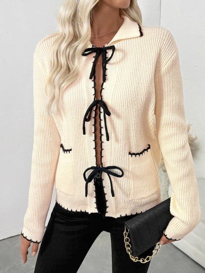 Open Front Cozy Long Cardigan - EasyApparels