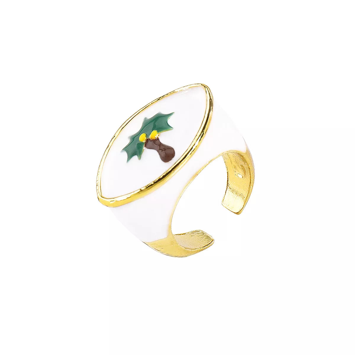 Luxury Gold Plated Open Style Ring