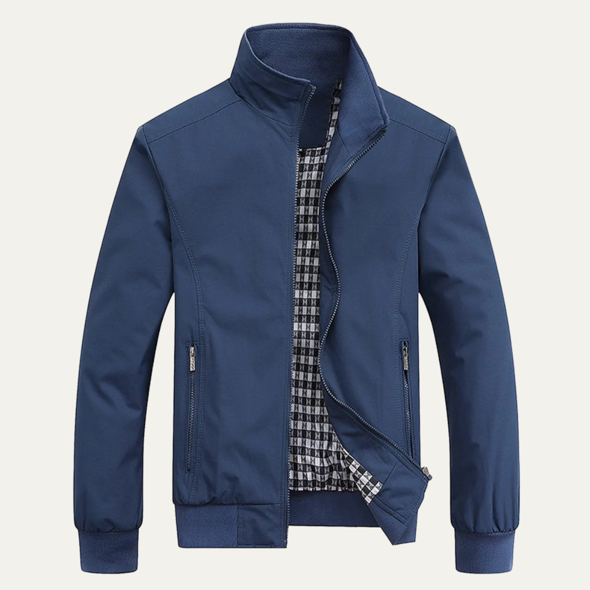 Classic Men's Slim Fit Bomber Jacket - Vossary