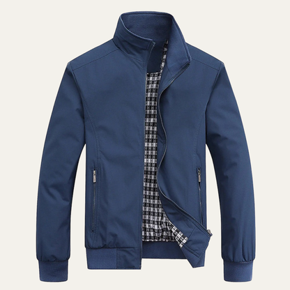 Classic Men's Slim Fit Bomber Jacket - Vossary