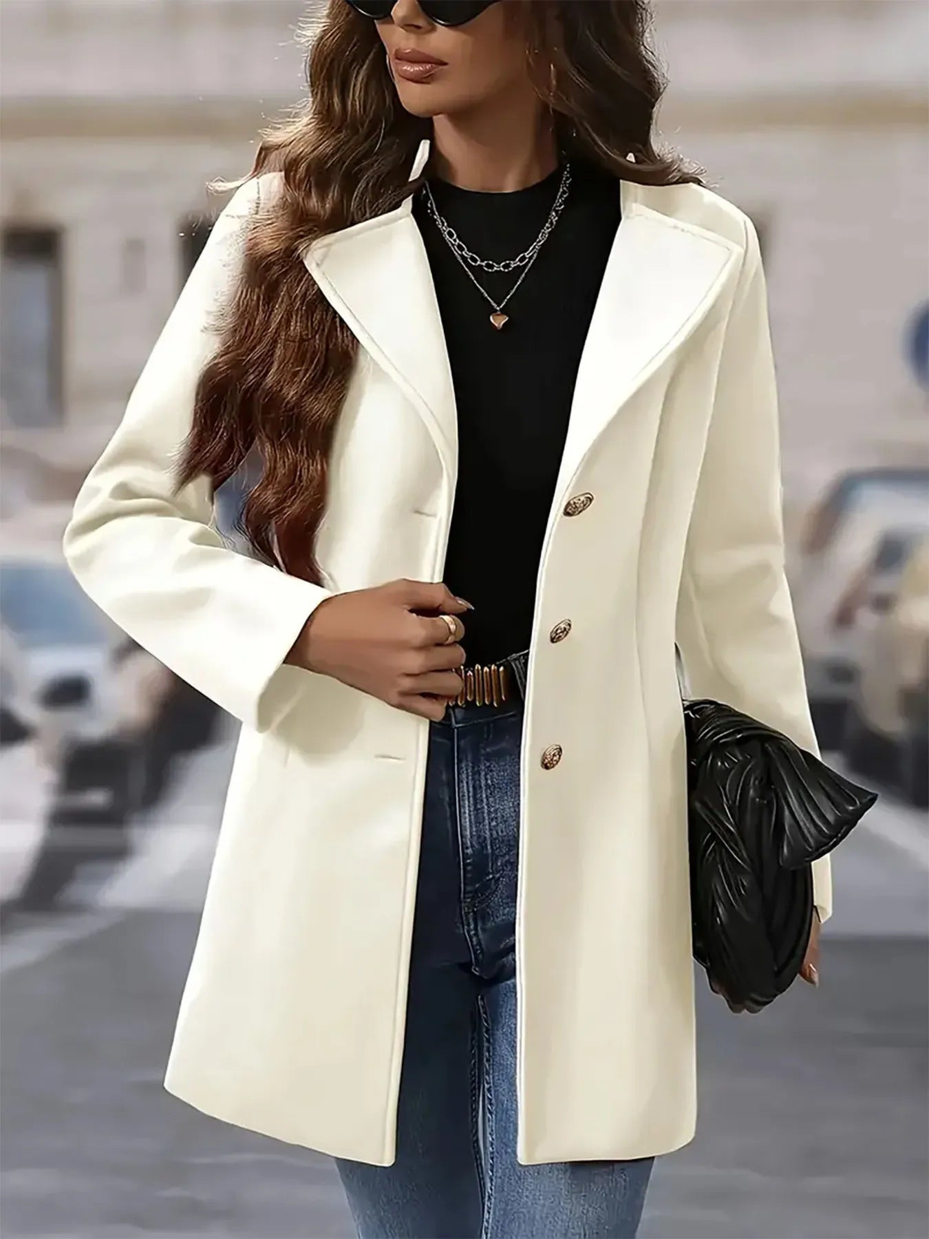 Classic Fit Long Trench Coat - EasyApparels