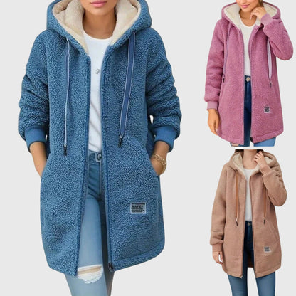 Warm Women's Fleece Coat
