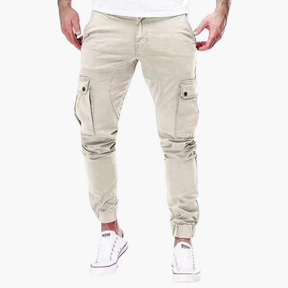 Relaxed Fit Cargo Pants with Side Pockets