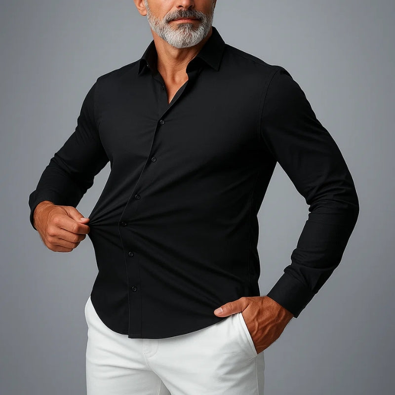 Comfortable Fitted Dress Shirt