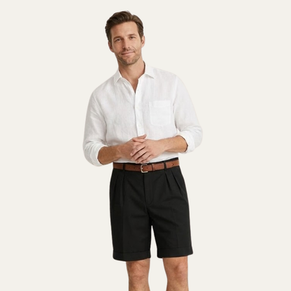 Classic Linen Shorts for Men