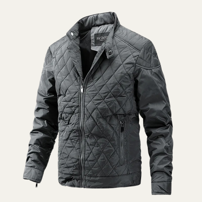 Thermal Insulated Men's Padded Zip Jacket