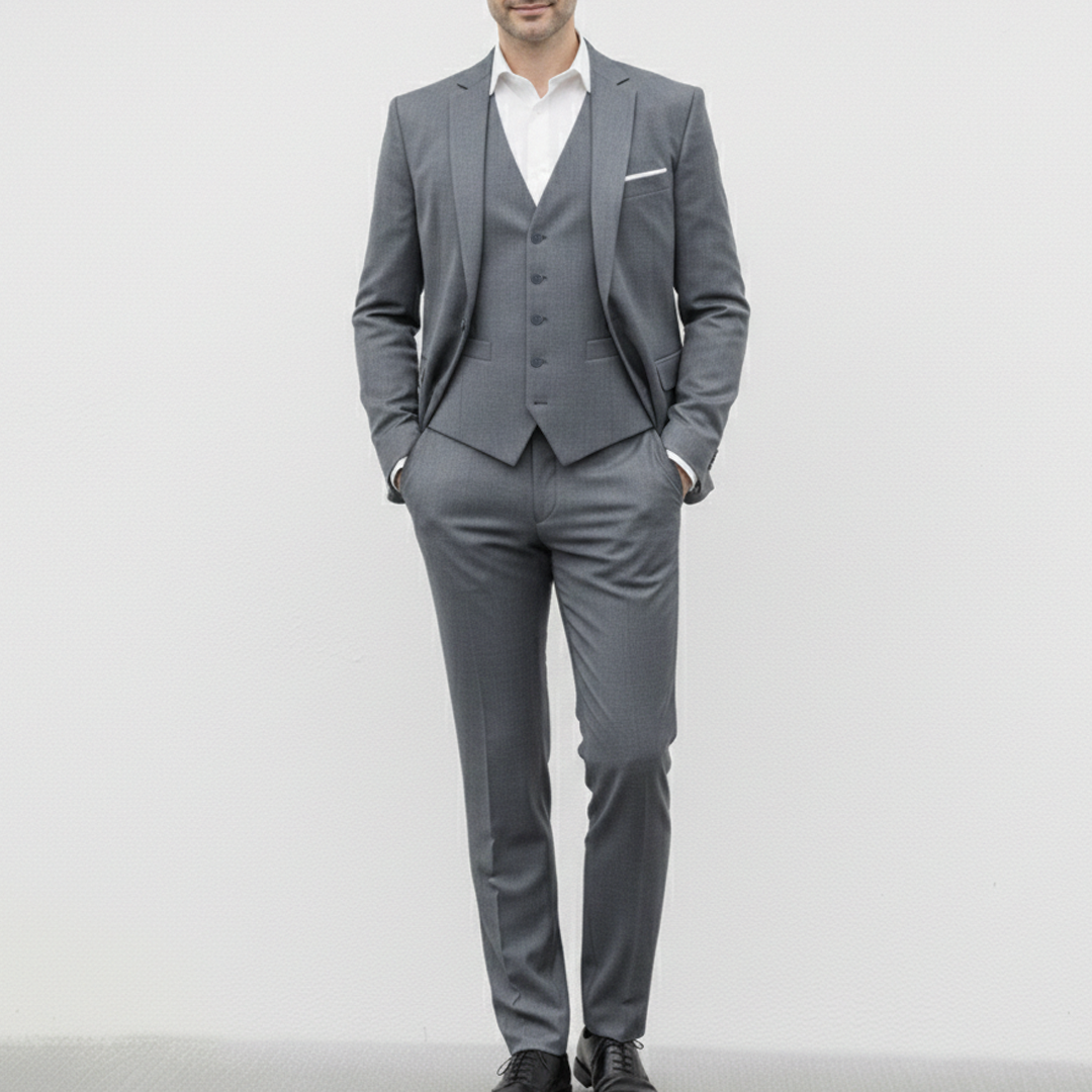 Classic Three Piece Business Suit