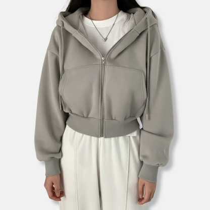 Comfy Women's Zip Hoodie with Pockets