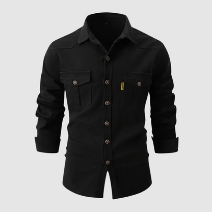 Relaxed Fit Cotton Mens Shirt