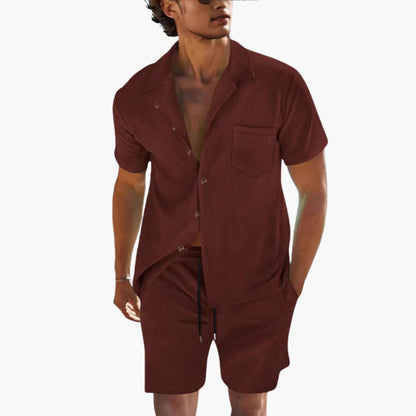 Lightweight Casual Shorts Set for Men