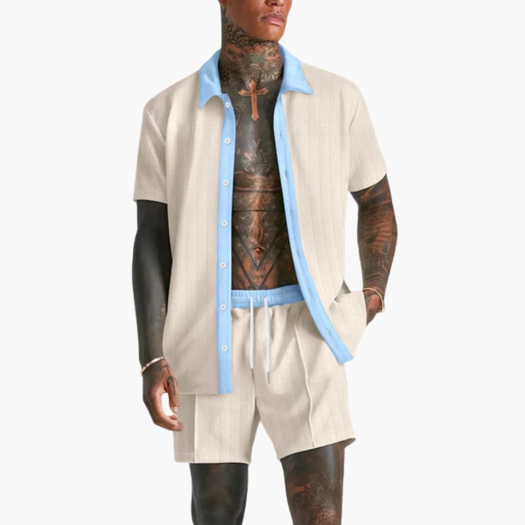 Casual Summer Shorts Set for Men