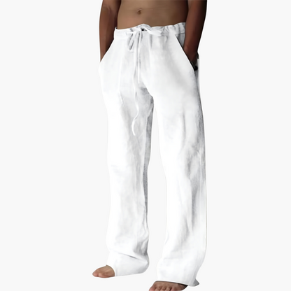 Lightweight Summer Drawstring Pants for Men