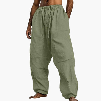 Comfortable Loose Fit Men's Drawstring Pants