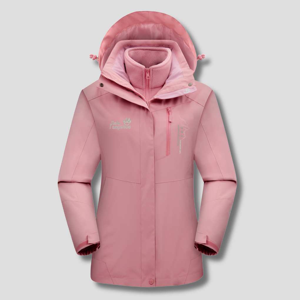 Waterproof 3-in-1 Snow Jacket Warm Winter Coat