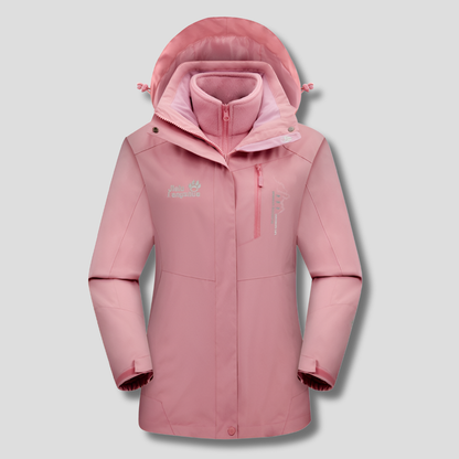 Waterproof 3-in-1 Snow Jacket Warm Winter Coat