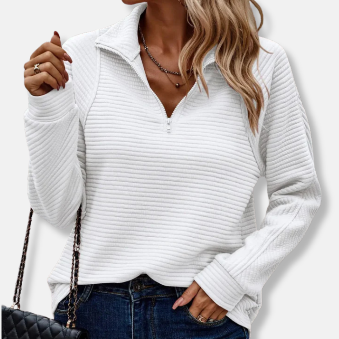 Casual Fit Crew Neck Pullover Sweater