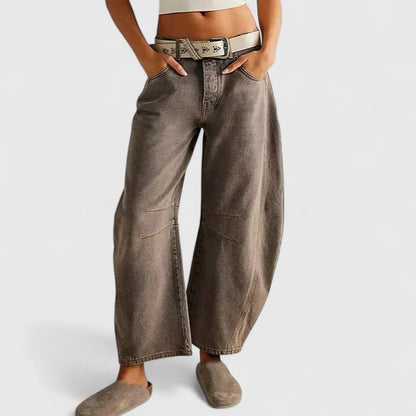 Relaxed Fit Wide Leg Rain Pants