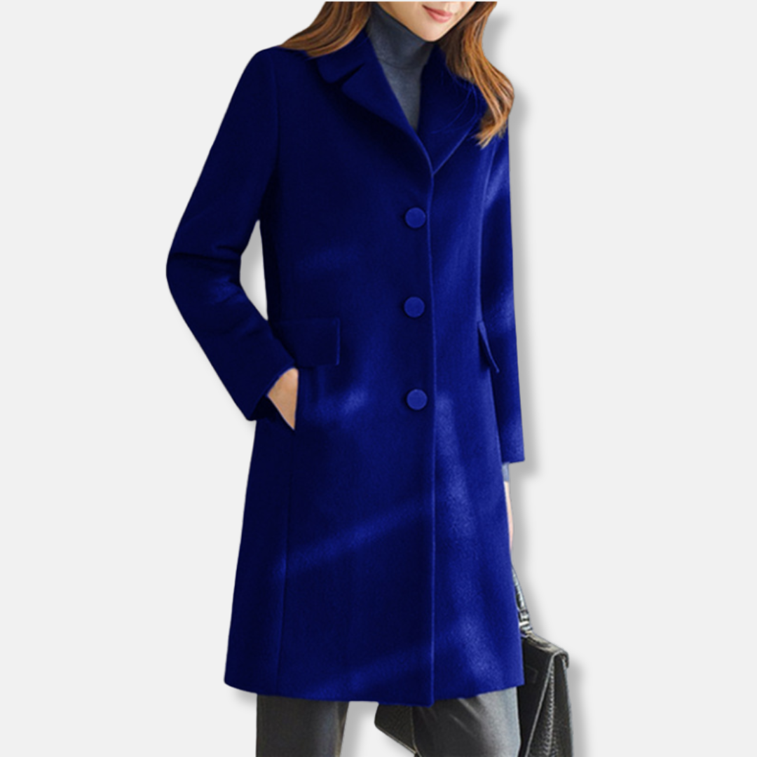 Classic Women's Fitted Trench Coat