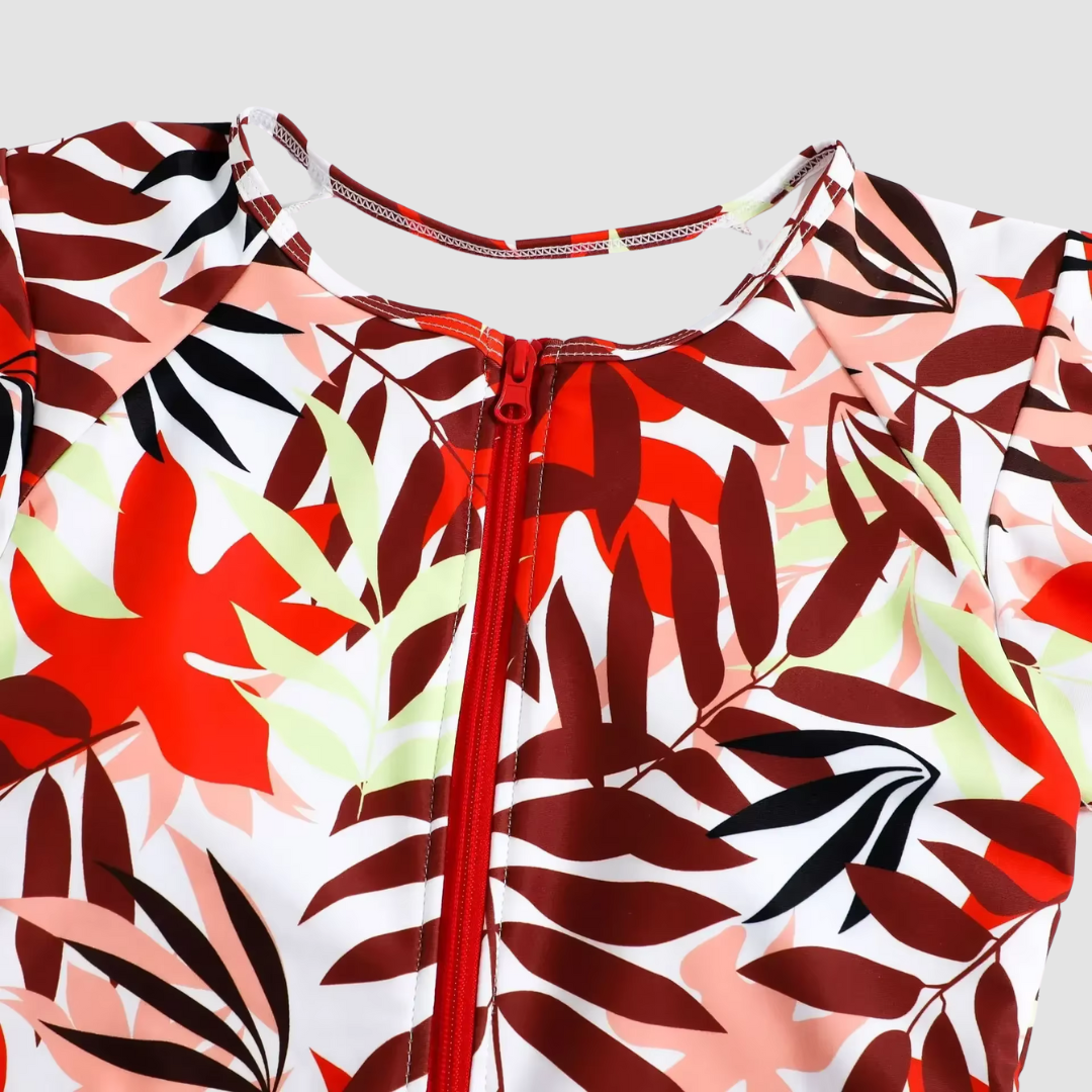 Easy On Zip Front Swimsuit