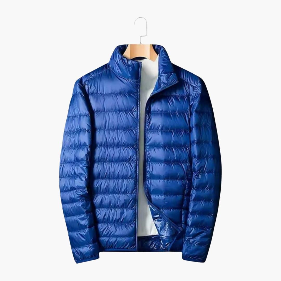 Waterproof Padded Men's Zip Up Coat