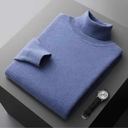 Luxury Soft Mens Wool Crew Neck Sweater