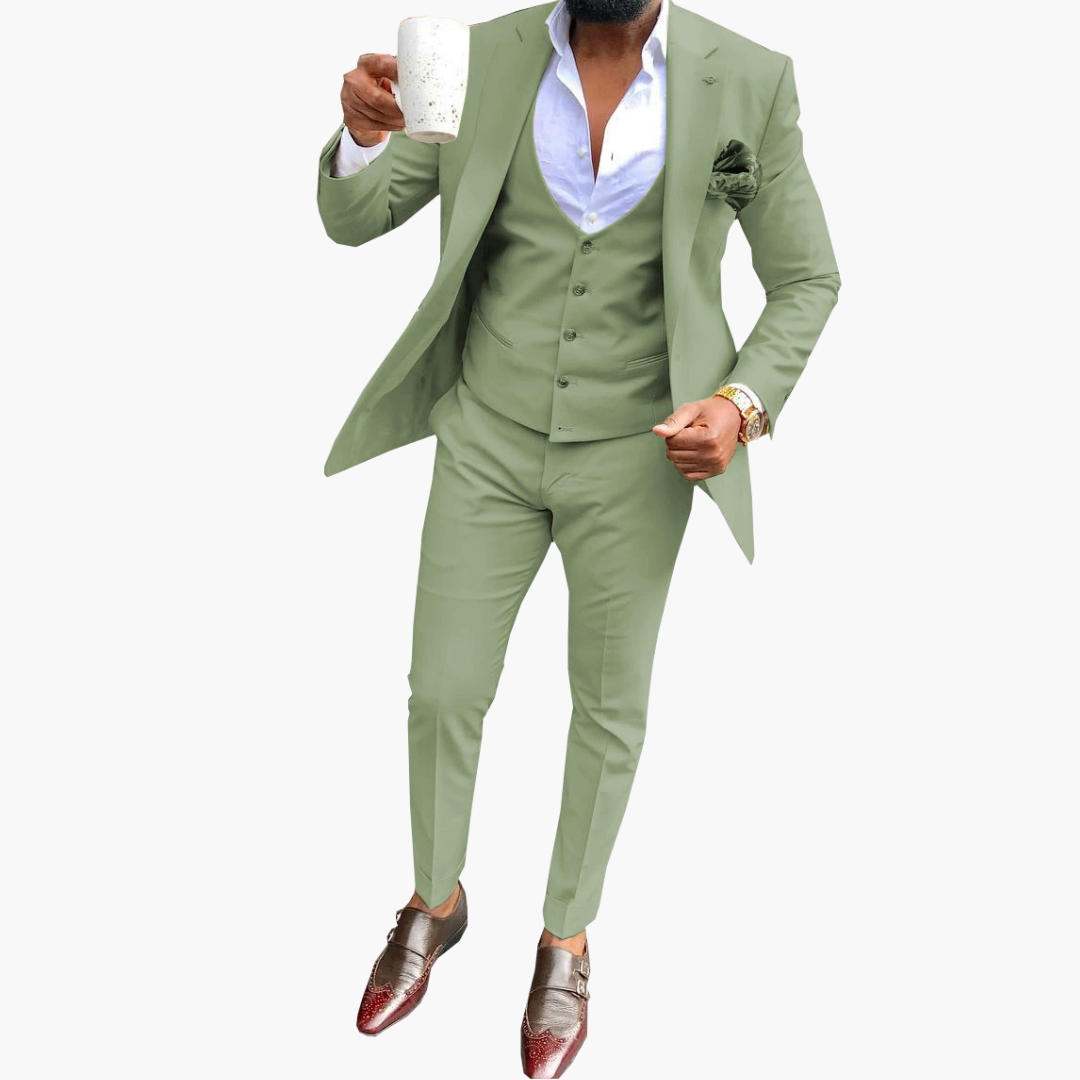 Classic 3 Piece Slim Fit Suit Set