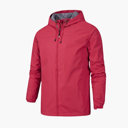 Waterproof Men's Zip Up Winter Coat