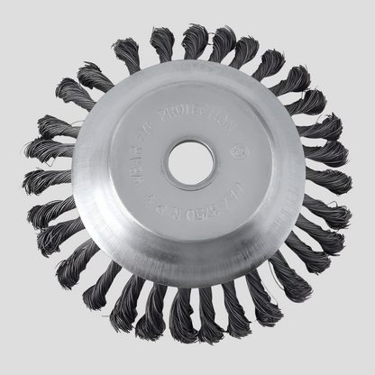 Heavy Duty Garden Weed Scraper Brush