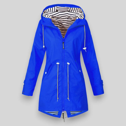 Ladies Waterproof Windbreaker Coat