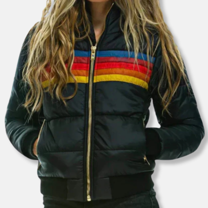 Warm Quilted Puffer Hooded Jacket