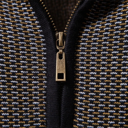 Cozy Men's Half Zip Fleece Winter Sweater