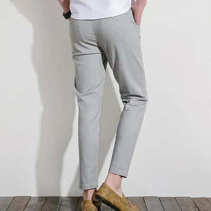 Mens Slim Fit Casual Chino Pants