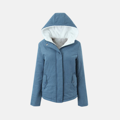 Warm Womens Padded Fleece Jacket - EasyApparels