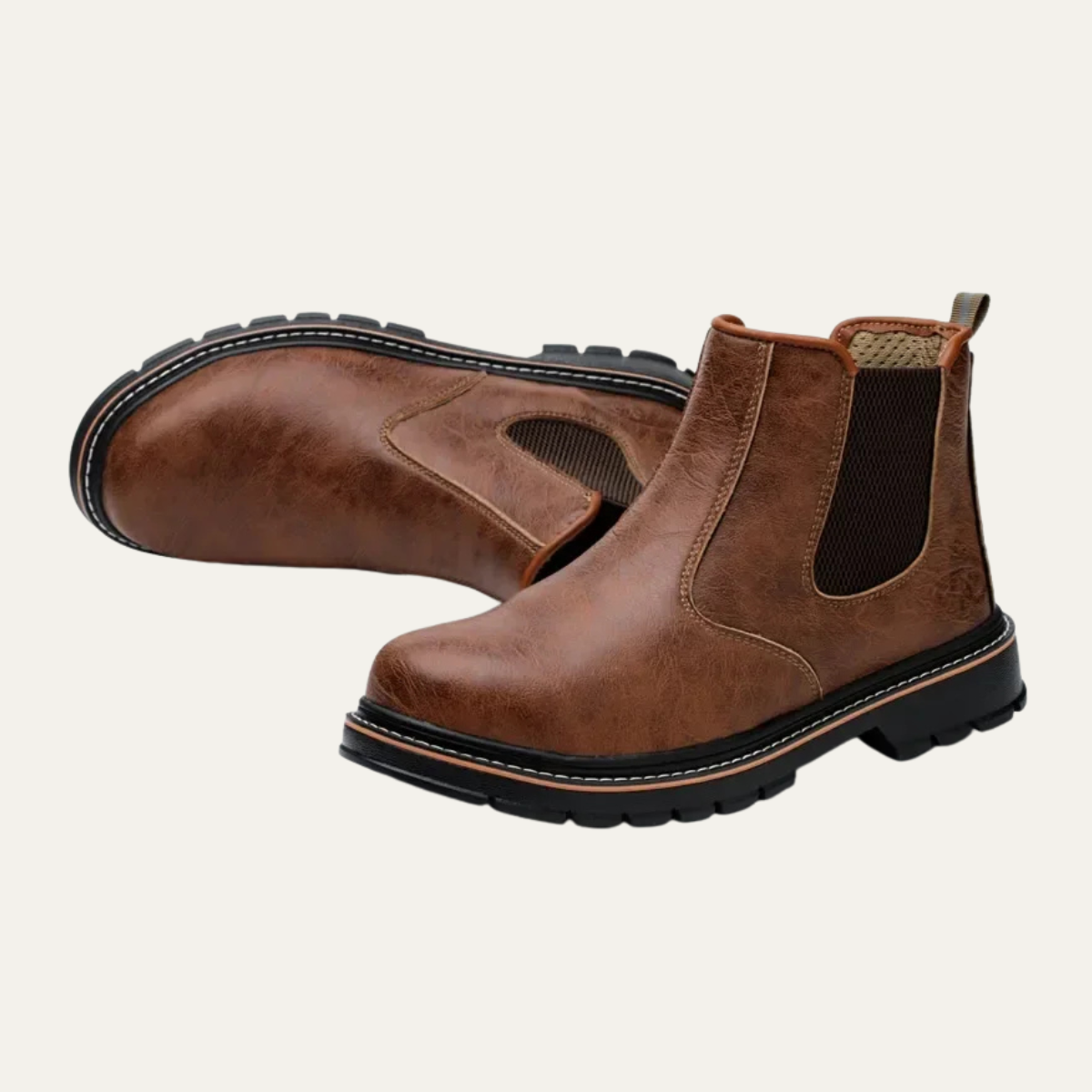 Men's Insulated Waterproof Steel Toe Work Boots