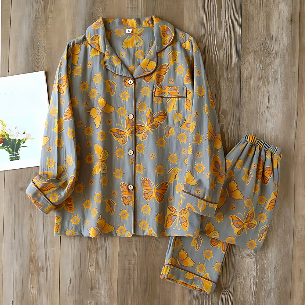 Soft Floral 2-Piece Pajama Set